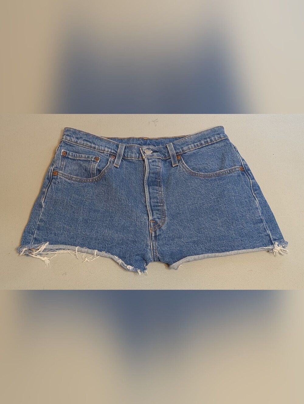 Levi's 501 jean shorts, size 31